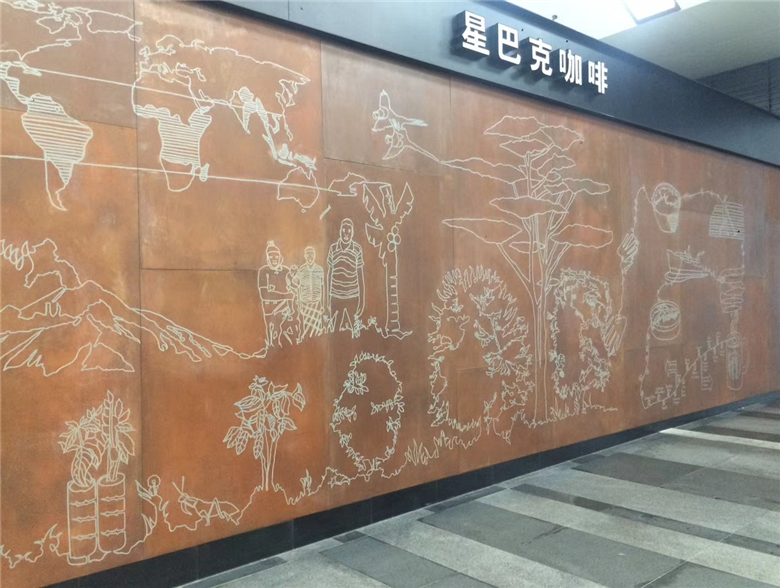 南浔耐候钢幕墙
